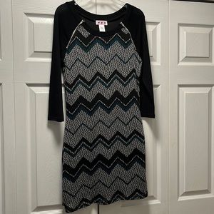 Three Pink Hearts Dress